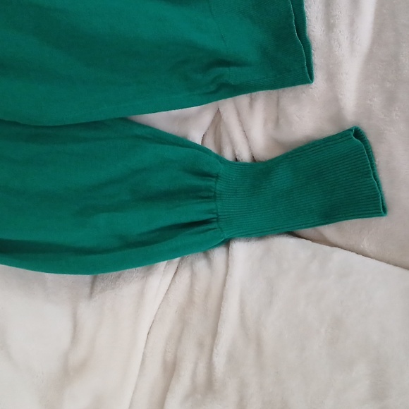 Ann Taylor Factory Emerald Knit Top Size:XL - Picture 3 of 6